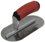 MTMXS754FD Marshalltown 7 1/2 x 4" Fully Rounded Wall Form Trowel w/DuraSoft® Handle