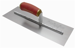 MTPB20D Marshalltown 20 X 4 PermaShape® Carbon Steel Finishing Trowel w/Curved DuraSoft® Handle