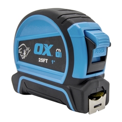 OXT505208  OX 25' DOUBLE LOCKING TAPE MEASURE