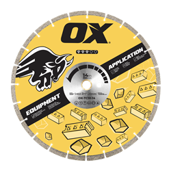 OXTC10-10   OX 10" Trade/Gen Purpose Diamond Blade