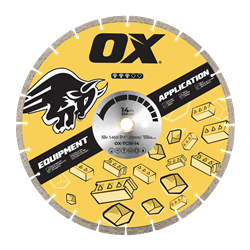 OXTC10-12   OX 12" Trade/Gen Purpose Diamond Blade