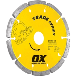 OXTMR-4.5  OX 4.5" Trade Tuck Point Diamond Blade