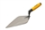 RH163EN10 CO.ME 10" Narrow London Brick Trowel with Energy Rubber Handle 4-5/8” Heel