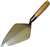 RT112 11 W Rose 11" Wide London Brick Trowel with Wood Handle 5-5/8” Heel