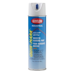 SO3901 Krylon White Upside Down Spray Paint Water Based Sold 12 Per Box