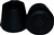 SP1900 1-1/8” Crutch Tip-Black