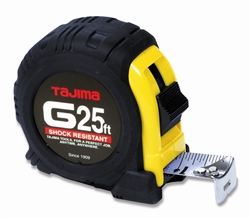 TAG25BW Tajima 1” X 25’ Tape Measure