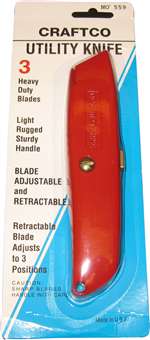 US559 Craftco Retractable Utility Knife