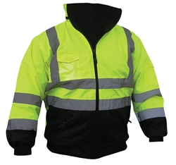 WF3VIZXL HI-VIZ POLAR BOMBER JACKET SIZE XL