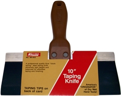 WTEK06 Walboard 6” Blue Steel Taping Knife w/Plastic Handle