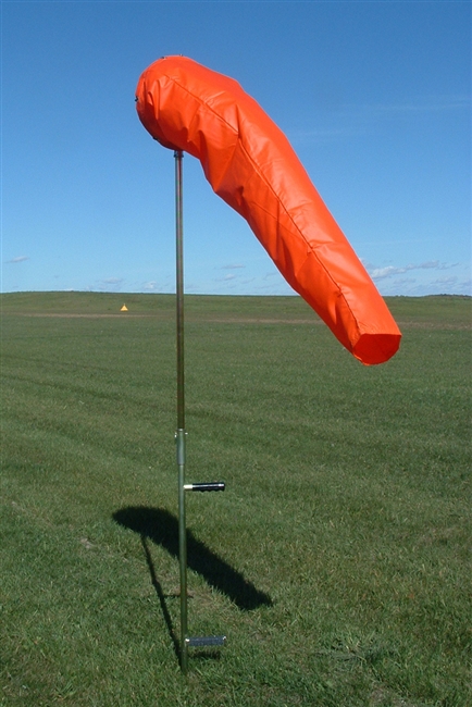 6 inch x 24 inch Portable Windsock Kit