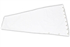 24" x 96" Aviation Quality White Windsock