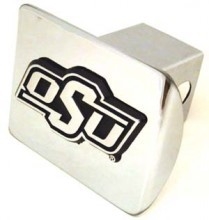 OSU Brand Chrome Hitch Cover