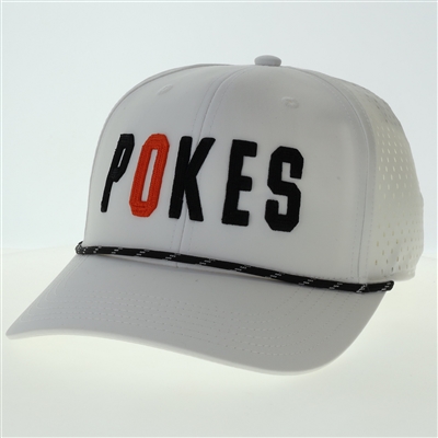 OSU Pokes Rope White Hat