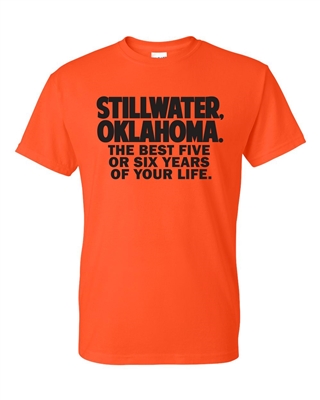 Stillwater Grad Orange T-Shirt