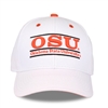 White OSU Bar Hat