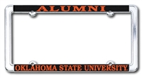 Alumni Chrome License Plate Frame