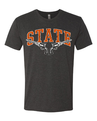 OSU STATE with Pistols Track Tee