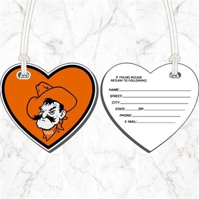 OSU Pete Heart Bag Tag