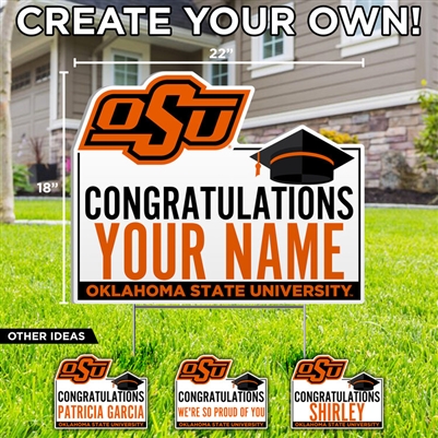 OSU CREATE YOUR OWN GRAD SIGN