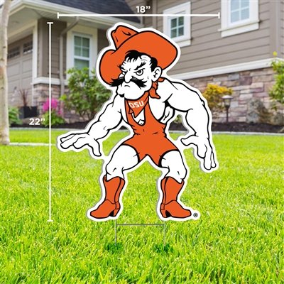 OSU WRESTLING PETE YARD SIGN