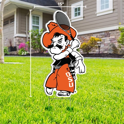 OSU TENNIS PETE YARD SIGN