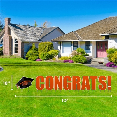 OSU CONGRATS YARD SIGN