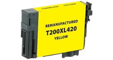 Epson 200XL Yellow Ink Cartridge (T200XL420), High Yield