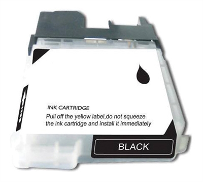 Brother LC65HYBK Black Ink Cartridge, High Yield