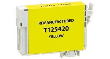 Epson 125 Yellow Ink Cartridge (T125420), Standard Yield