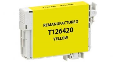 Epson 126 Yellow Ink Cartridge (T126420), High Yield