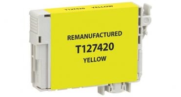 Epson 127 Yellow Ink Cartridge (T127420), Extra High-Capacity