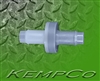 3/16" Hose-Barb (300 Series) Check Valve - Kynar/Viton