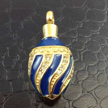 Blue and Gold Egg