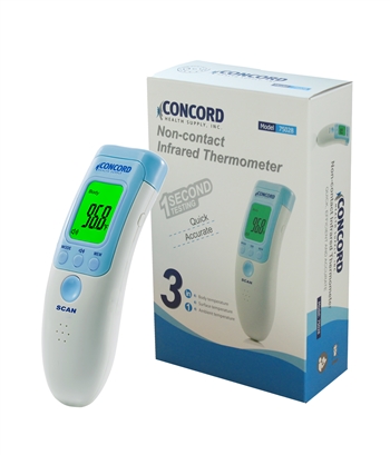 Concord Non-Contact Infrared Thermometer Suitable for Baby, Infants, Toddlers, and Adults.