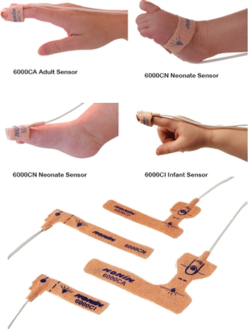 6000 Series Breathable Cloth Disposable Sensors