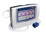 LifeSense Tabletop ETCO2 Monitor with Finger Clip Sensor