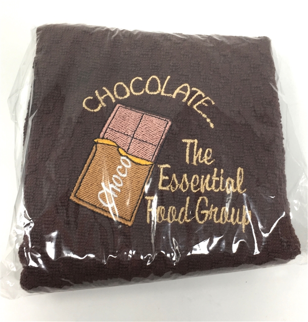 Aunt Nettie's Chocolate The Essential Food Group Towel