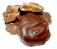 Chocolate Pecan Caramel Clusters - 8 Pack