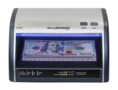 AccuBanker LED420 - Counterfeit Bill/ Document Validator