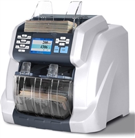 Ribao BCS-160 - Dual-Pocket Mixed-Denomination Bill Counter & Sorter