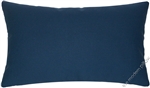 navy blue solid decorative throw pillow cover