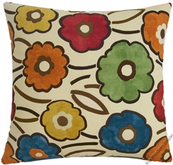 spring pia blossoms decorative throw pillow cover