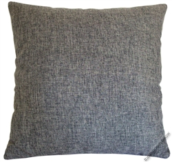 gray cosmo linen decorative throw pillow cover