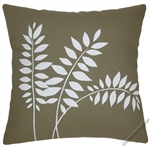 moss green wheat decorative throw pillow cover