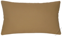 caramel brown solid cotton decorative throw pillow cover