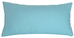 Sky Blue Solid Decorative Throw Pillow Cover