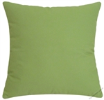avocado green solid decorative throw pillow cover