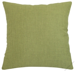 olive green cosmo linen decorative throw pillow cover