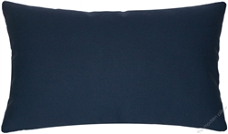 navy blue solid decorative throw pillow cover